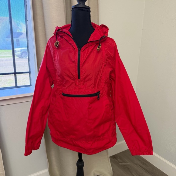 L.L. Bean Jackets & Blazers - Vintage L.L. Bean Red Pullover Jacket Windbreaker